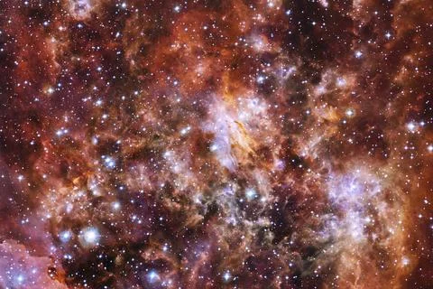 Awesome of endless cosmos. Elements of this image furnished by NASA Foto stock