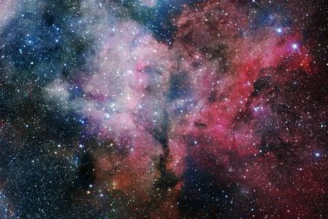 Awesome of endless cosmos. Elements of this image furnished by NASA Foto stock