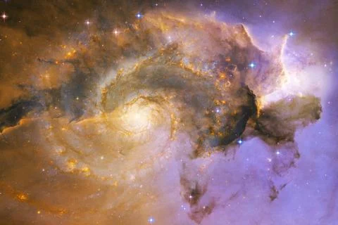 Awesome of endless cosmos. Elements of this image furnished by NASA Awesom... 스톡 사진
