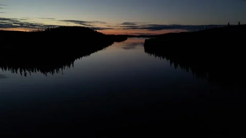 Awesome evening Stock Footage 204107019