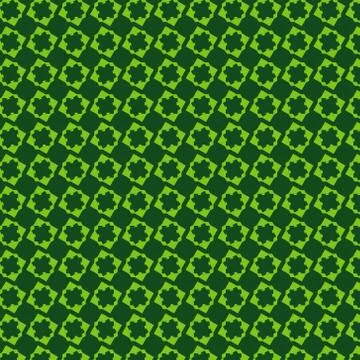 Awesome Green Pattern Design Template Stock Illustration