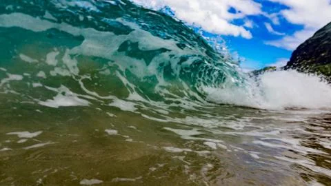 Awesome Hawaii Wave Stock Photos
