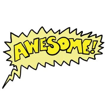 Awesome Stock Illustration