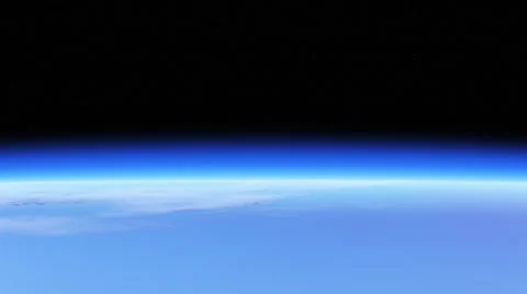 Awesome Low Earth Orbit from Space HD Stock Footage 40328895