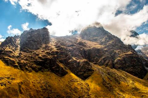 Awesome mountain 库存照片