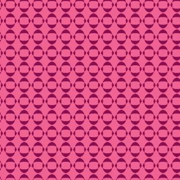 Awesome Pink Pattern Design Template Stock Illustration