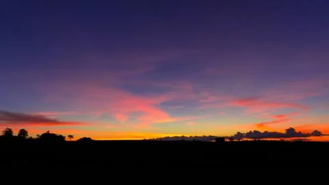 Awesome sunset Stock Photos