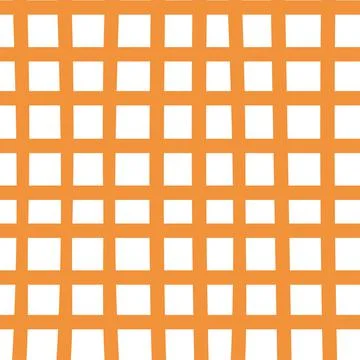 Awesome, trendy seamless cage pattern, in a simple flat style. For children s Stock Illustration