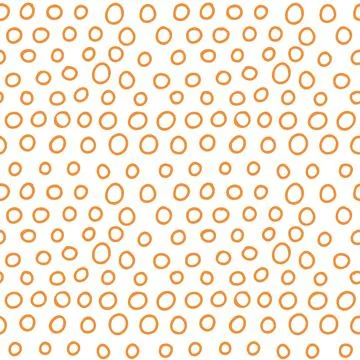 Awesome, trendy seamless circle pattern, in a simple flat style. For children Stock Illustration