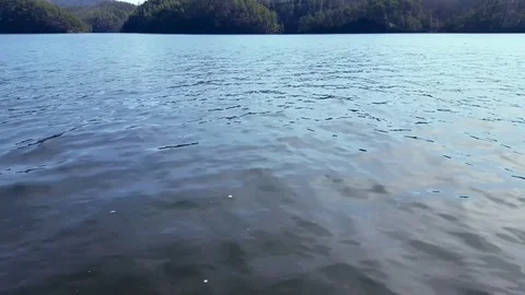 Awesome View of a Lake Stock Footage 73126715