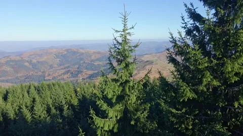 Awesome view of a landscape. Video stock 165160544