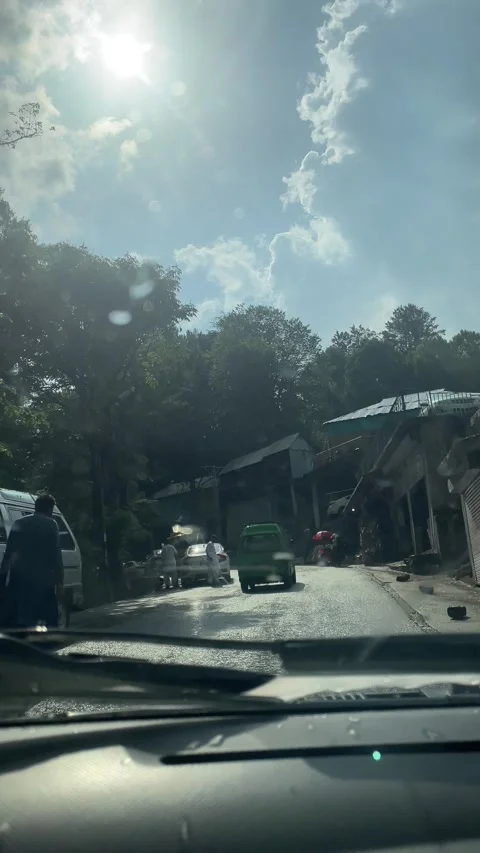 Awesome view of road side. Stock Footage 311808946