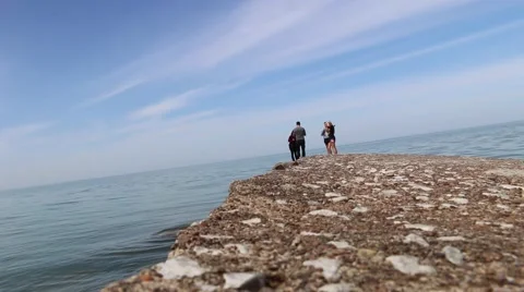 Awesome view of the water Stock Footage 50442546