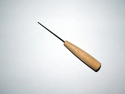 Awl hook on a white background Stock Photos