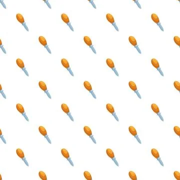 Awl tools crafting pattern seamless background Stock Illustration