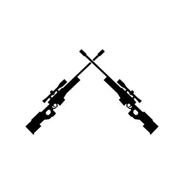 AWM weapon icon vector Stock Illustration