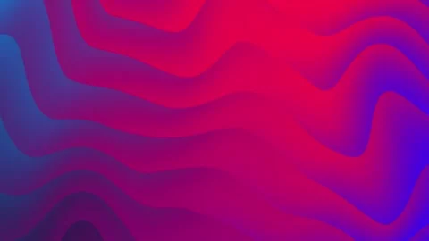 Awsome Gradient Wave Background Loop in 4k Video stock 244022438