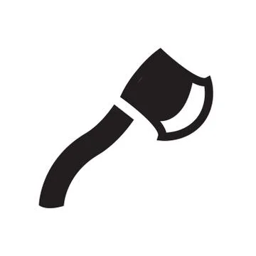 The ax icon Stock Illustration
