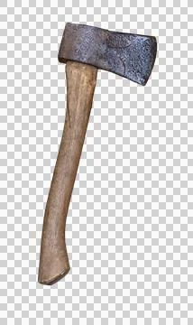 Ax on Transparent Background Stock Photos