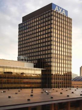 AXA Tower Stock Photos