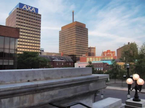 The AXA Towers Stock Photos