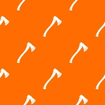 Axe In blood pattern seamless Illustration