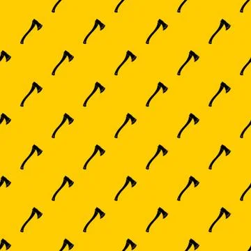 Axe In blood pattern vector Stock Illustration