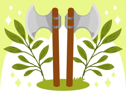 Axe Concept Illustration Stock Illustration