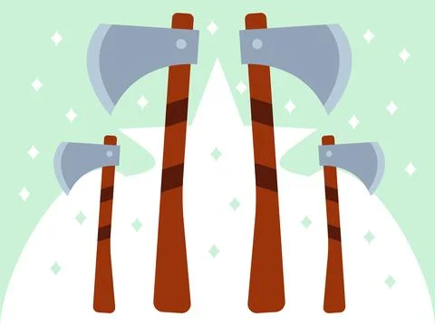 Axe Concept Illustration Stock Illustration