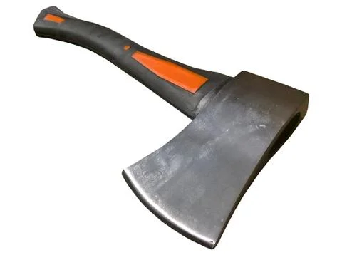 Axe Cutting Edge Isolated Stock Photos