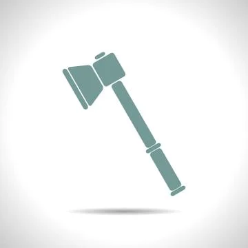 Axe icon Stock Illustration