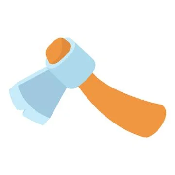 Axe icon, isometric 3d style Ilustración de archivo