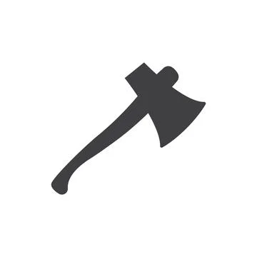 Axe icon vector Stock Illustration