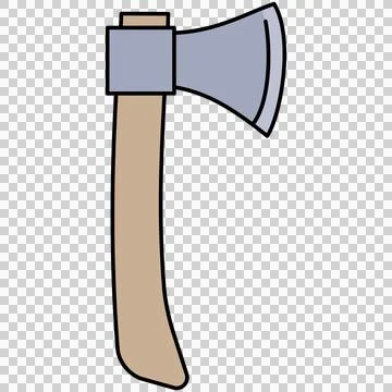 Axe Illustrazione stock