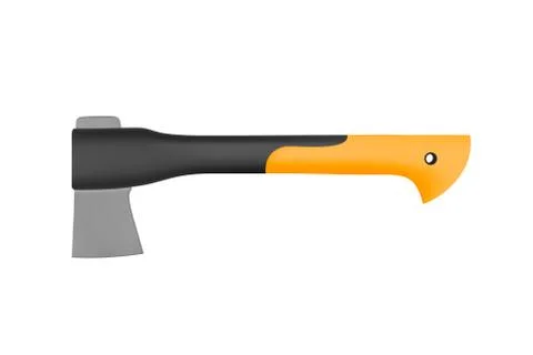 Axe isolated on white background. Stock Illustration