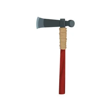 Axe weapon of native American Indian vector Illustrationon a white background Stock Illustration