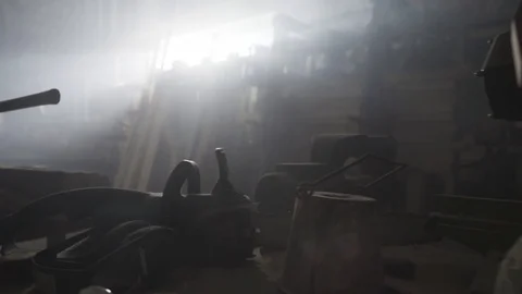 Axe in a wood Видео 92845087