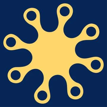 Axenic Icon 库存插图