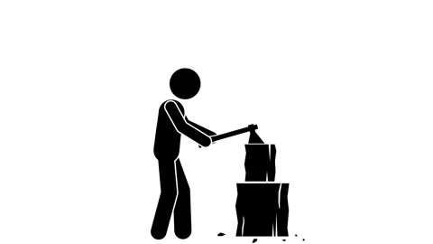 Axes Stock Footage 317882278