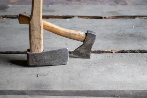 Axes. Stock Photos