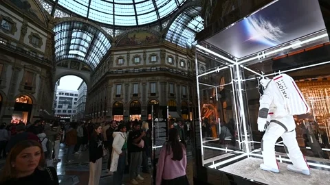 Axiom Space spacesuit designed in collaboration with Prada Видео 288873329