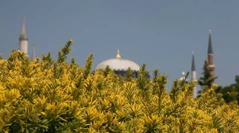 Aya Sofia exterior Stockbeeldmateriaal 9454613