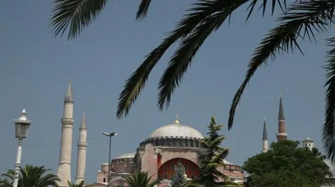 Aya Sofia exterior Stockbeeldmateriaal 9454877