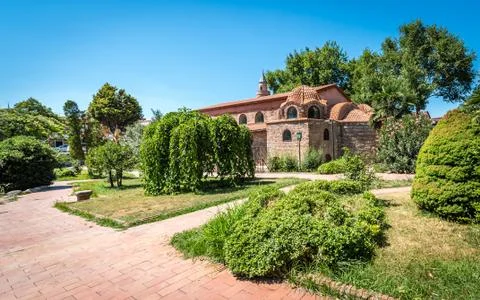 Aya Sofya also known as Hagia Sophia in Iznik, Turkey Stock Photos