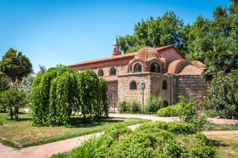 Aya Sofya also known as Hagia Sophia in Iznik, Turkey Stock Photos