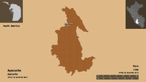 Ayacucho, region of Peru. Previews. Pattern 스톡 일러스트