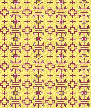 Ayahuasca-amarillo Stock Illustration