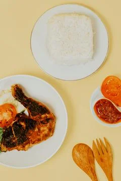 Ayam bakar Stock Photos