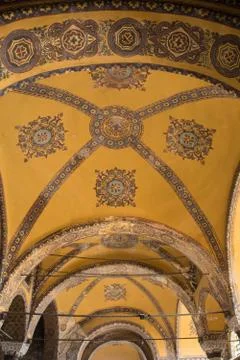 Ayasofia Ceiling Stock Photos