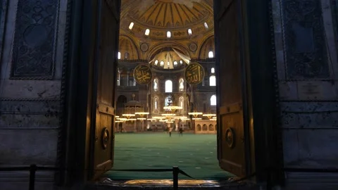 Ayasofya Mosque Hagia Sophia Stock Footage 190863151